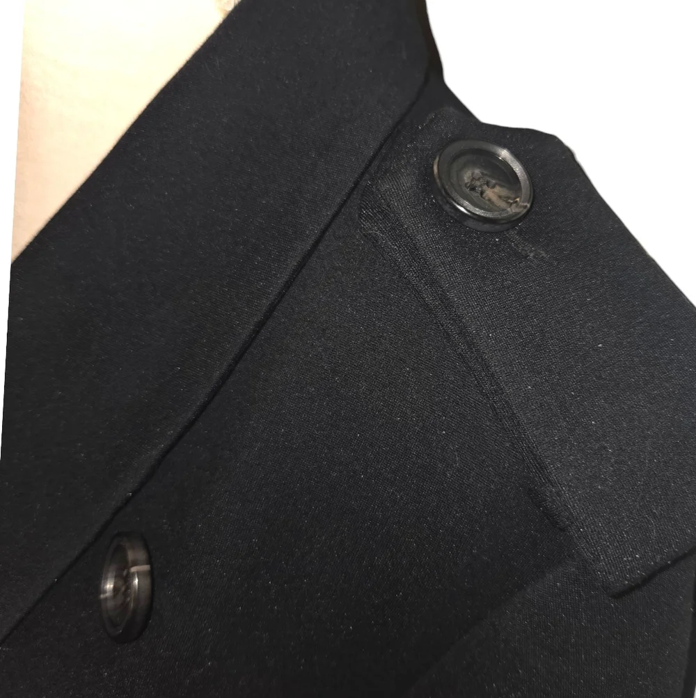 LUCKY BRAND cropped ponte blazer